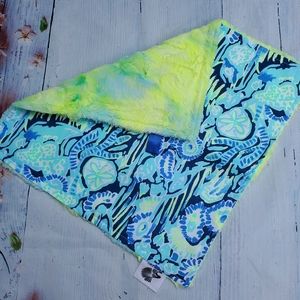 NEW Handmade Lilly Pulitzer Luxe Minky Lovey